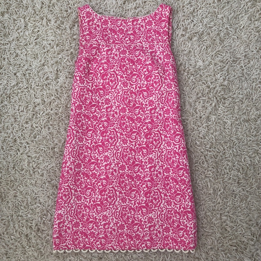 Lilly Pulitzer Shift Scallop Dress sz. 2
